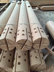 glued