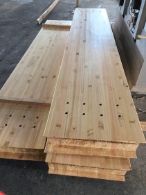 glued