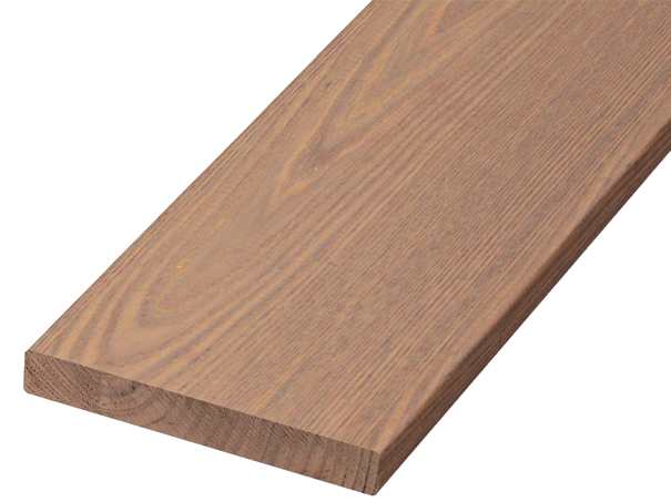Heat-treated ash wood