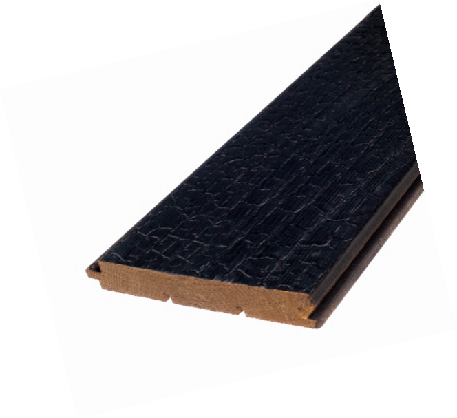 Charred wood